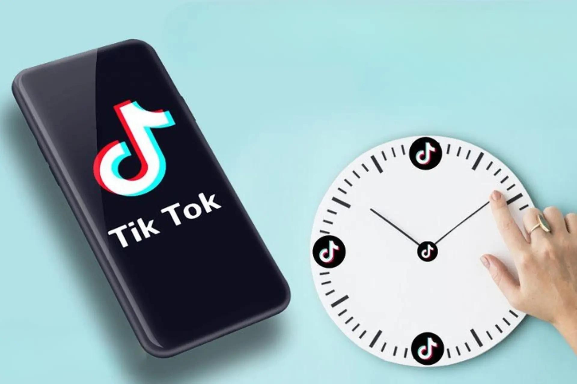nghiện tiktok