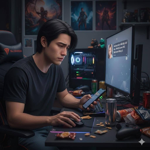 tác hại của nghiện game
