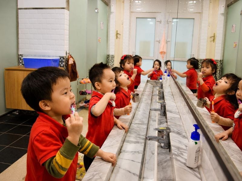 kỹ năng sống cho trẻ mầm non 2