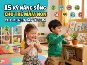 kỹ năng sống cho trẻ mầm non