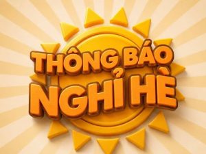 lịch nghỉ hè 2026
