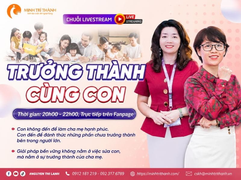 trưởng thành cùng con 3