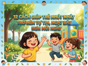 trẻ nhút nhát
