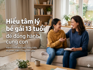 tâm lý bé gái 13 tuổi