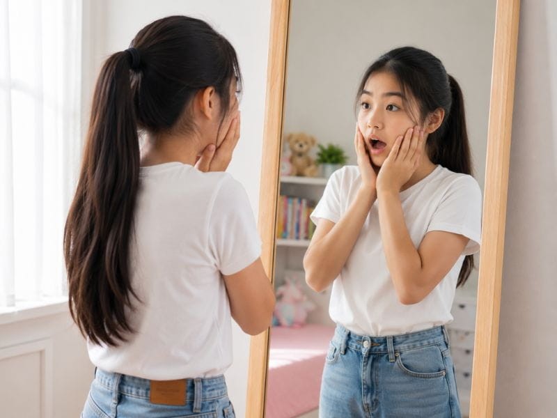 tâm lý bé gái 13 tuổi