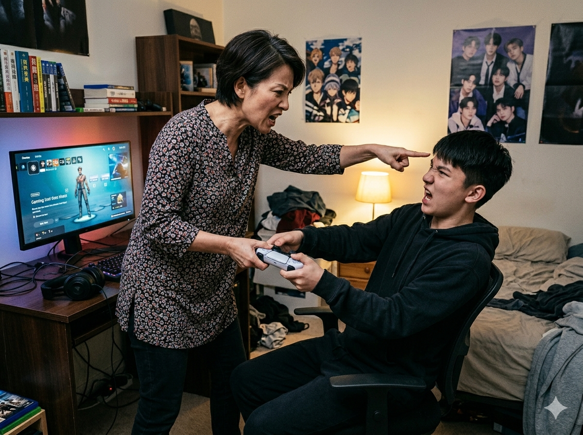 cách dạy con nghiện game