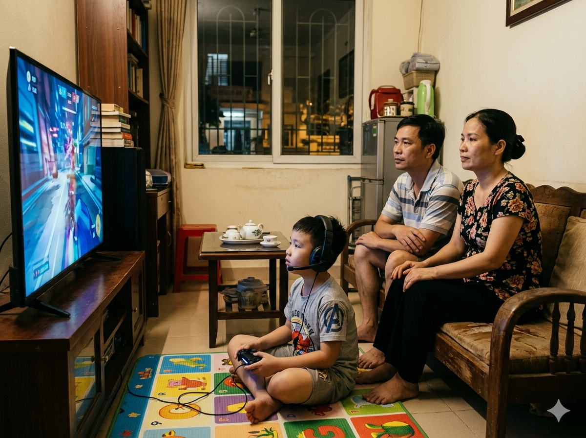 con nghiện chơi game 6