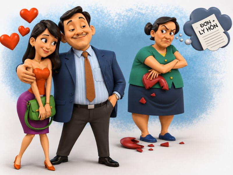 hậu quả ngoại tình là gì