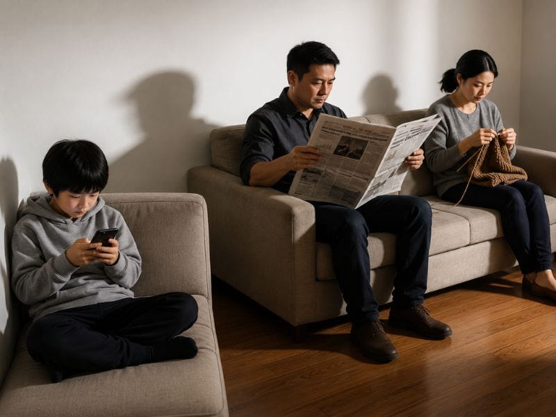 mất kết nối với con 1