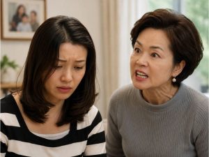 mâu thuẫn mẹ chồng nàng dâu 1