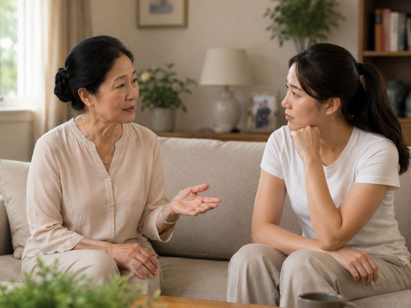 mâu thuẫn mẹ chồng nàng dâu 3
