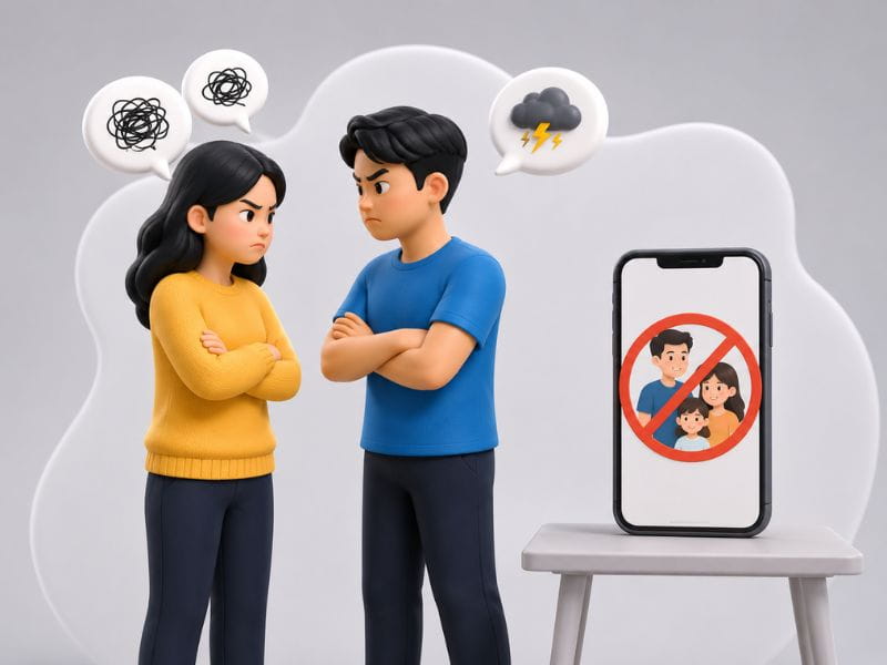 vợ chồng bất đồng quan điểm 7